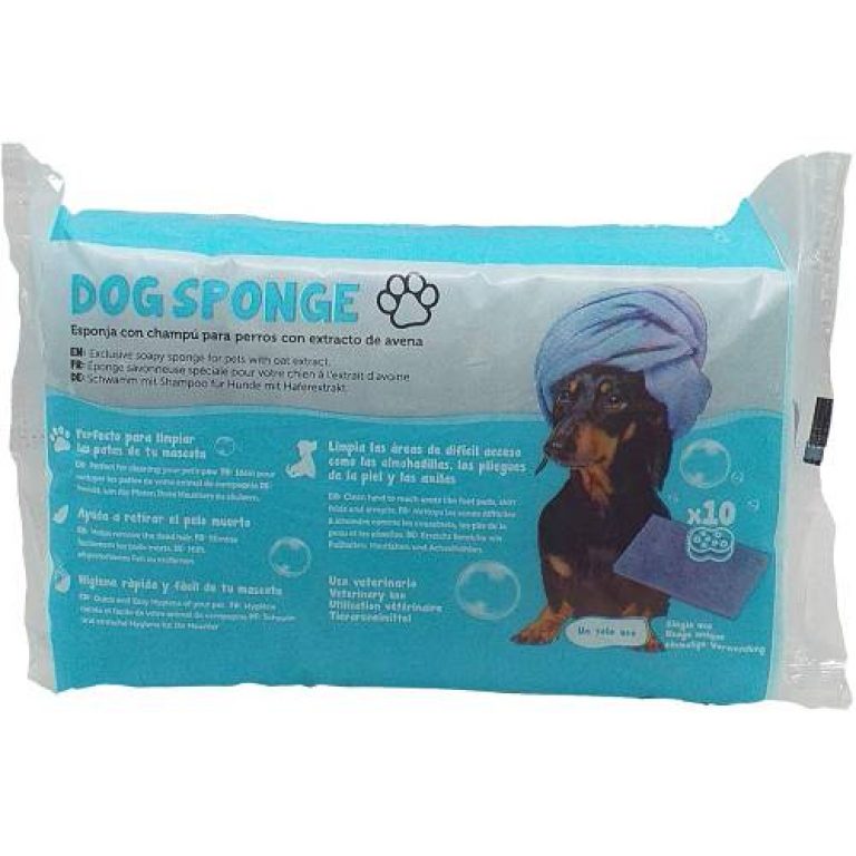 Dog Sponge - Esponja jabonosa Champú De Avena para Perros